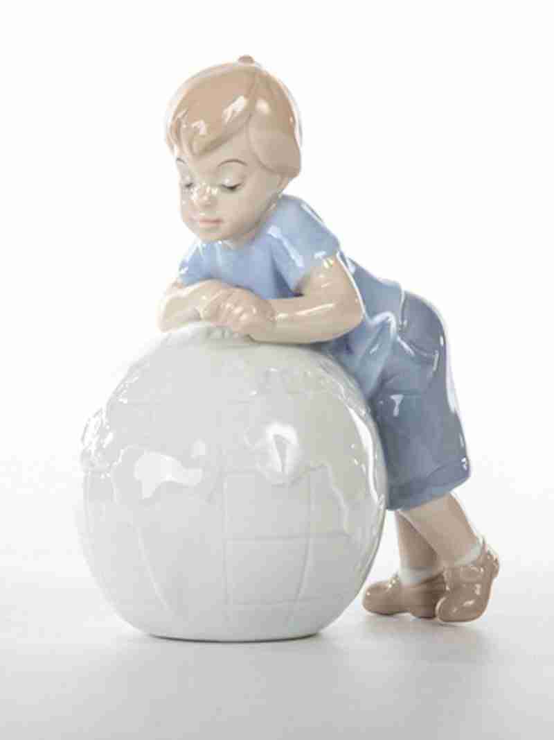 Bimbo Mappamondo Morena D7845