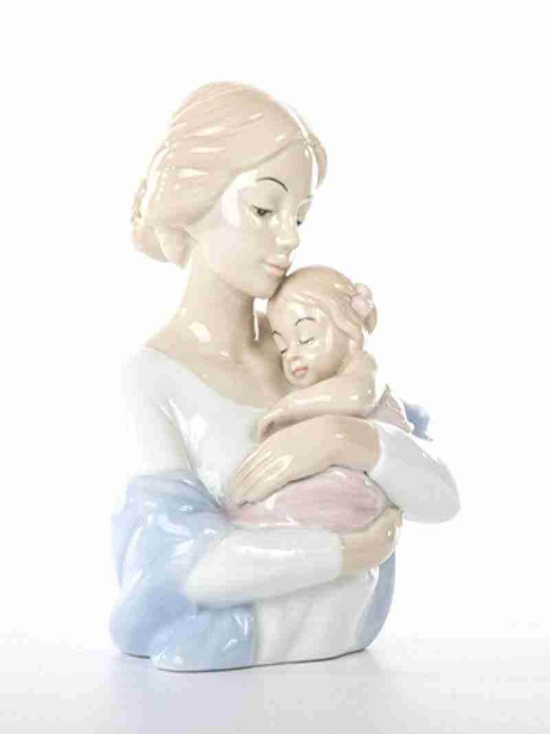 Mamma Con Bimba Morena D8317