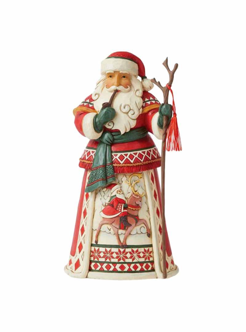 Babbo Natale con bastone